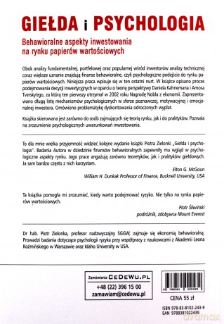 Giełda i psychologia - Piotr Zielonka [KSIĄŻKA]
