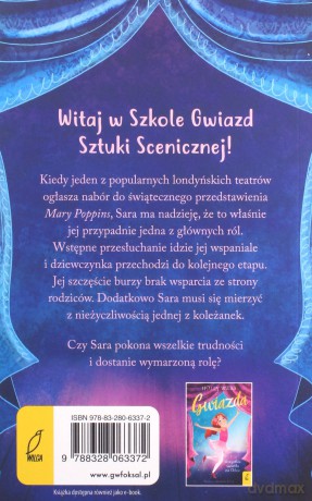 Gwiazda (Tom 2) Wymarzona rola Sary - Holly Webb, Marta Machałowska [KSIĄŻKA]