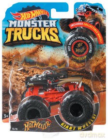 Hot Wheels. Monster Trucks Pojazd 1:64 (wysyłka losowa)