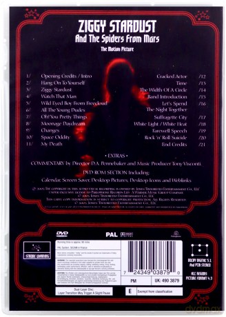 David Bowie: Ziggy Stardust and the Spiders from Mars [DVD]