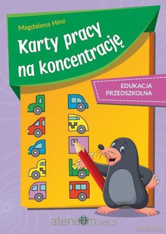 Karty pracy na koncentrację - Magdalena Hinz [KSIĄŻKA]