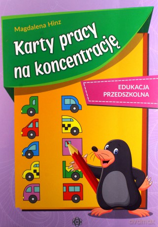 Karty pracy na koncentrację - Magdalena Hinz [KSIĄŻKA]