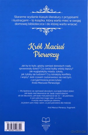 Król Maciuś Pierwszy - Janusz Korczak [KSIĄŻKA]