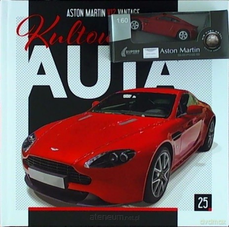 Kultowe Auta (Tom 25) Aston Martin V12 Vintage [KSIĄŻKA]