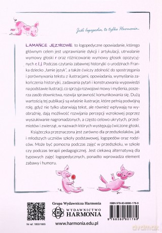 Łamańce językowe. Franek i zaczarowane okulary - Katarzyna Szłapa. Iwona Tomasik, Magdalena Buda [KSIĄŻKA]