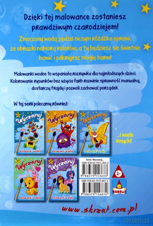 Malowanka wodna. Wyczaruj zwierzęta wodne [KSIĄŻKA]