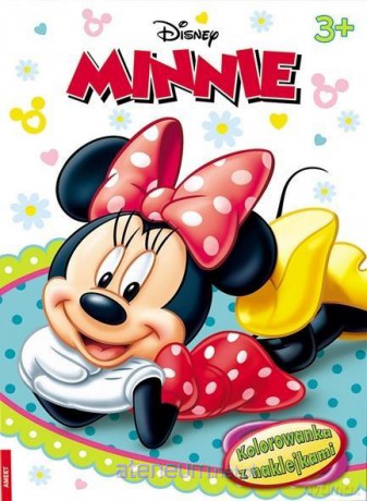 Minnie. Kolorowanka z naklejkami [KSIĄŻKA]