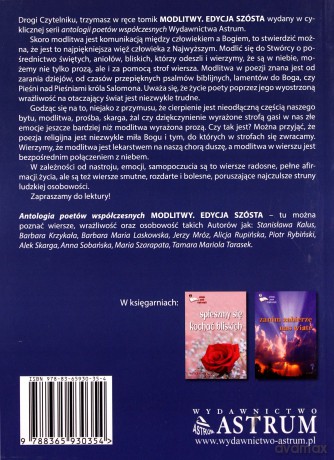 Modlitwy 6. Antologia poetów współczesnych [KSIĄŻKA]