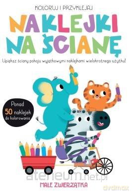 Naklejki na ścianę - Małe zwierzątka [KSIĄŻKA]