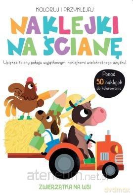 Naklejki na ścianę - Zwierzątka na wsi [KSIĄŻKA]