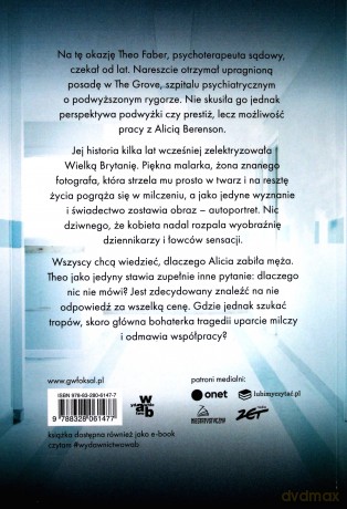 Pacjentka - Alex Michaelides [KSIĄŻKA]