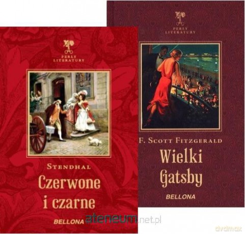 Pakiet: Wielki Gatsby/ Czerwone i czarne - Francis Scott Fitzgerald, Stendhal [KSIĄŻKA]