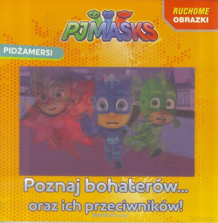 Pidżamersi. Ruchome obrazki. Poznaj bohaterów... [KSIĄŻKA]