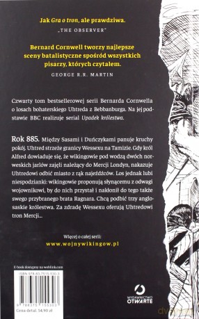 Pieśń miecza - Bernard Cornwell [KSIĄŻKA]