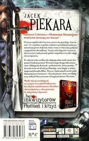 Płomień i krzyż. Świat Inkwizytorów (Tom 3) - Jacek Piekara [KSIĄŻKA]