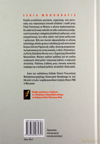Policja Państwowa w województwie wołyńskim [KSIĄŻKA]