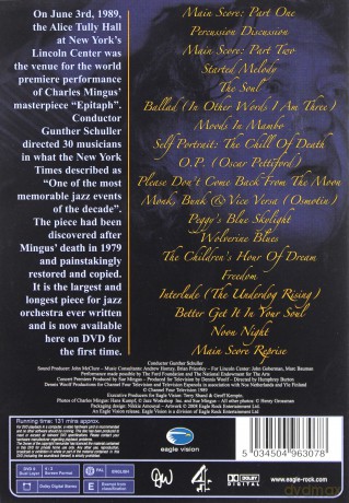 Charles Mingus: Epitah [DVD]