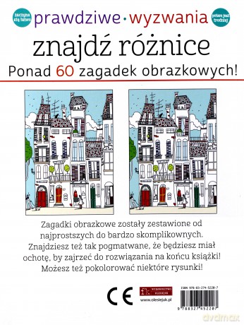 Prawdziwe wyzwania: Znajdź różnice [KSIĄŻKA]