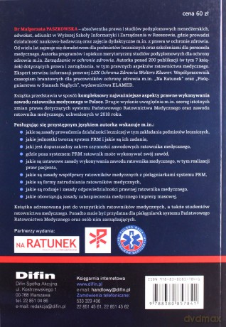 Prawo dla ratowników medycznych [KSIĄŻKA]