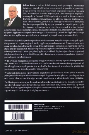 Prawo dyplomatyczne i konsularne [KSIĄŻKA]