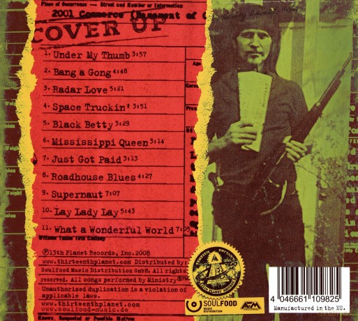 Ministry: Cover Up (digipack) [CD]
