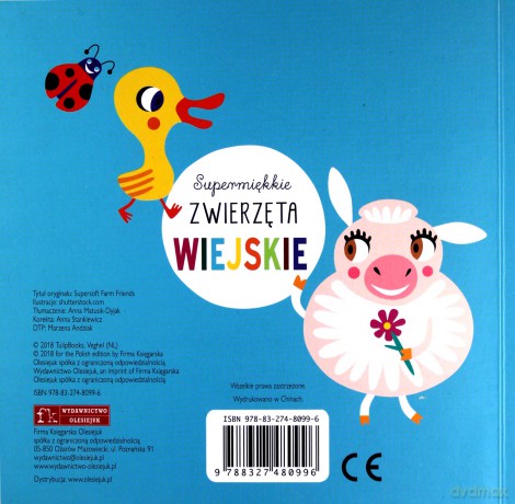 Supermiękkie Zwierzęta wiejskie [KSIĄŻKA]