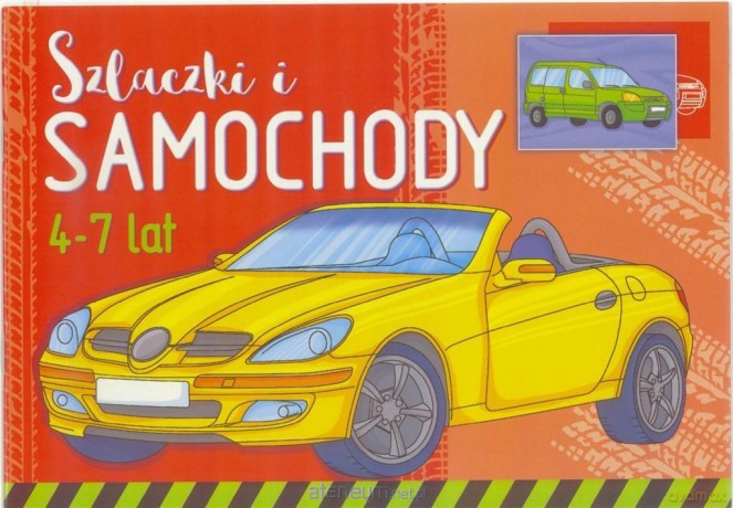 Szlaczki i samochody 4-7 lat [KSIĄŻKA]