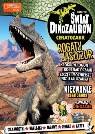 Świat Dinozaurów (Tom 10) Ceratozaur [KSIĄŻKA]