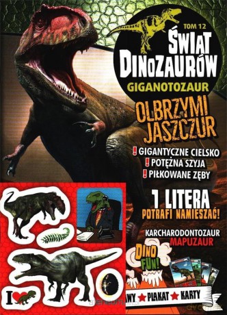 Świat Dinozaurów (Tom 12) Gigantozaur [KSIĄŻKA]