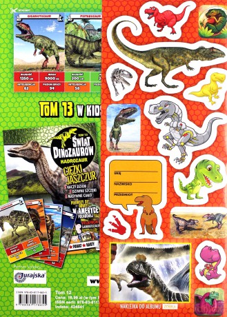 Świat Dinozaurów (Tom 12) Gigantozaur [KSIĄŻKA]