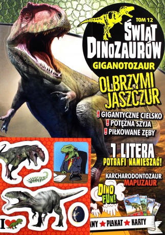 Świat Dinozaurów (Tom 12) Gigantozaur [KSIĄŻKA]