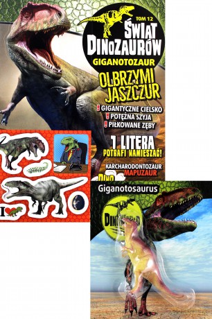 Świat Dinozaurów (Tom 12) Gigantozaur [KSIĄŻKA]