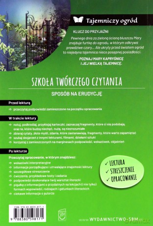 Tajemniczy ogród z opracowaniem - Frances Burnet [KSIĄŻKA]