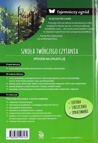 Tajemniczy ogród z opracowaniem - Frances Burnet [KSIĄŻKA]