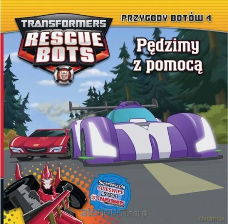 Transformers Rescue Bots. Przygody Botów 4 [KSIĄŻKA]