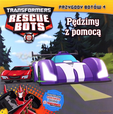 Transformers Rescue Bots. Przygody Botów 4 [KSIĄŻKA]