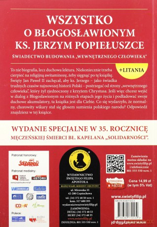 Wszystko o błogosławionym ks. Jerzym Popiełuszce [KSIĄŻKA]