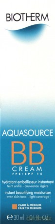 Biotherm Aquasource Bb Cream Skin Fair To Medium 30 ml Spf15