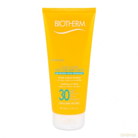 Biotherm Sun Fluide Solaire Wet And Dry Skin Spf30 200 ml