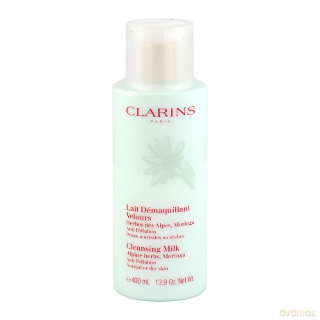 Clarins Anti-Pollution Cleansing Milk Normal -Dry Skin 400 ml