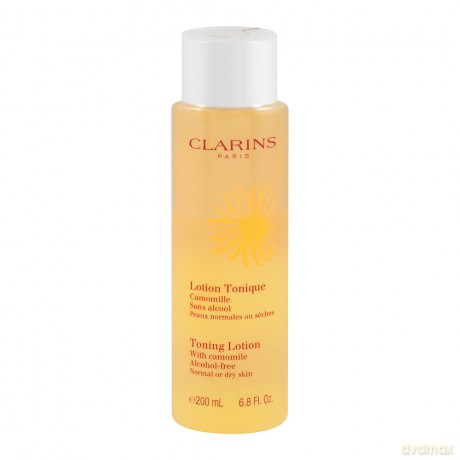 Clarins Cleansing Care Toning Lotion Alcohol Free With Camomile Dry/Normal Skin 200 ml