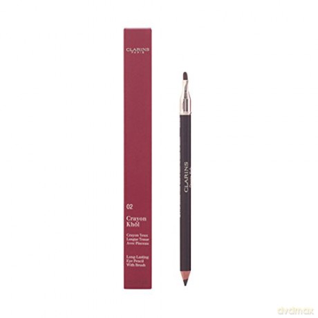 Clarins Crayon Khol Lon-Lasting Eye Pencil With Brush 02 Intense Brown 1,05g