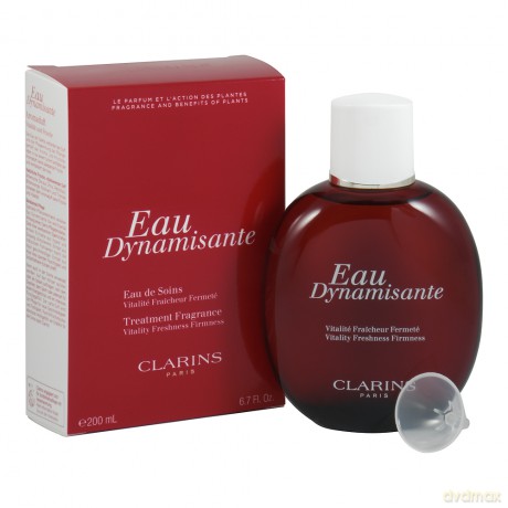 Clarins Eau Dynamisante Treatment Fragrance Vitality Freshness Firmness Natural Splash 200 ml