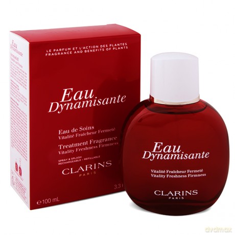 Clarins Eau Dynamisante Treatment Fragrance Vitality Freshness Firmness Natural Spray 100 ml