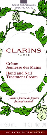 Clarins Hands Fig Leaf Scented Hand&Nail Treatment Cream 30 ml