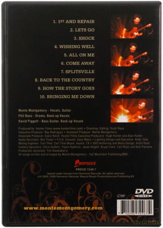 Monte Montgomery: Live At Workplay [DVD]