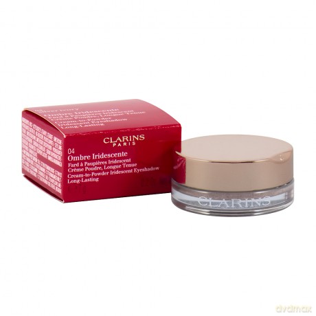 Clarins Ombre Iridescent Eyeshadow 04 Silver Ivory 7g