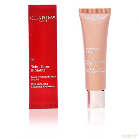 Clarins Pore Perfecting Matifying Foundation 02 Nude Beige 30 ml