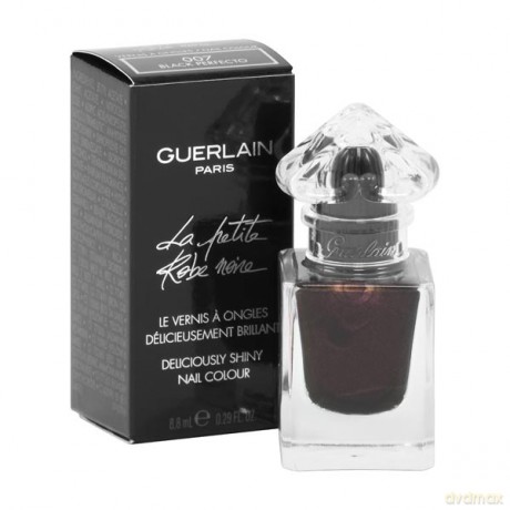 Guerlain La Petite Robe Noire Deliciously Shiny Nail Colour 007 (Black Perfect)