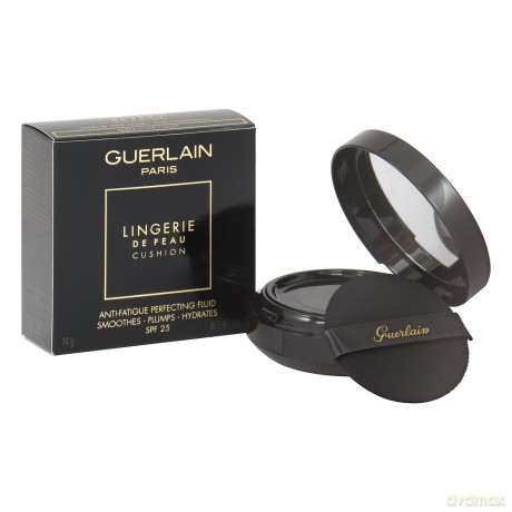 Guerlain Lingerie De Peau Cushion Anti-Fatique Perfecting Fluid Spf25 02n Clair 14g